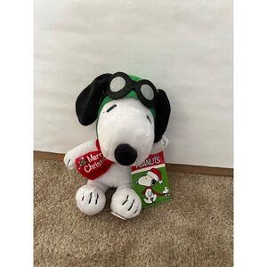 Nwt try me I play Linus and Lucy merry Christmas pilot snoopy plush toy